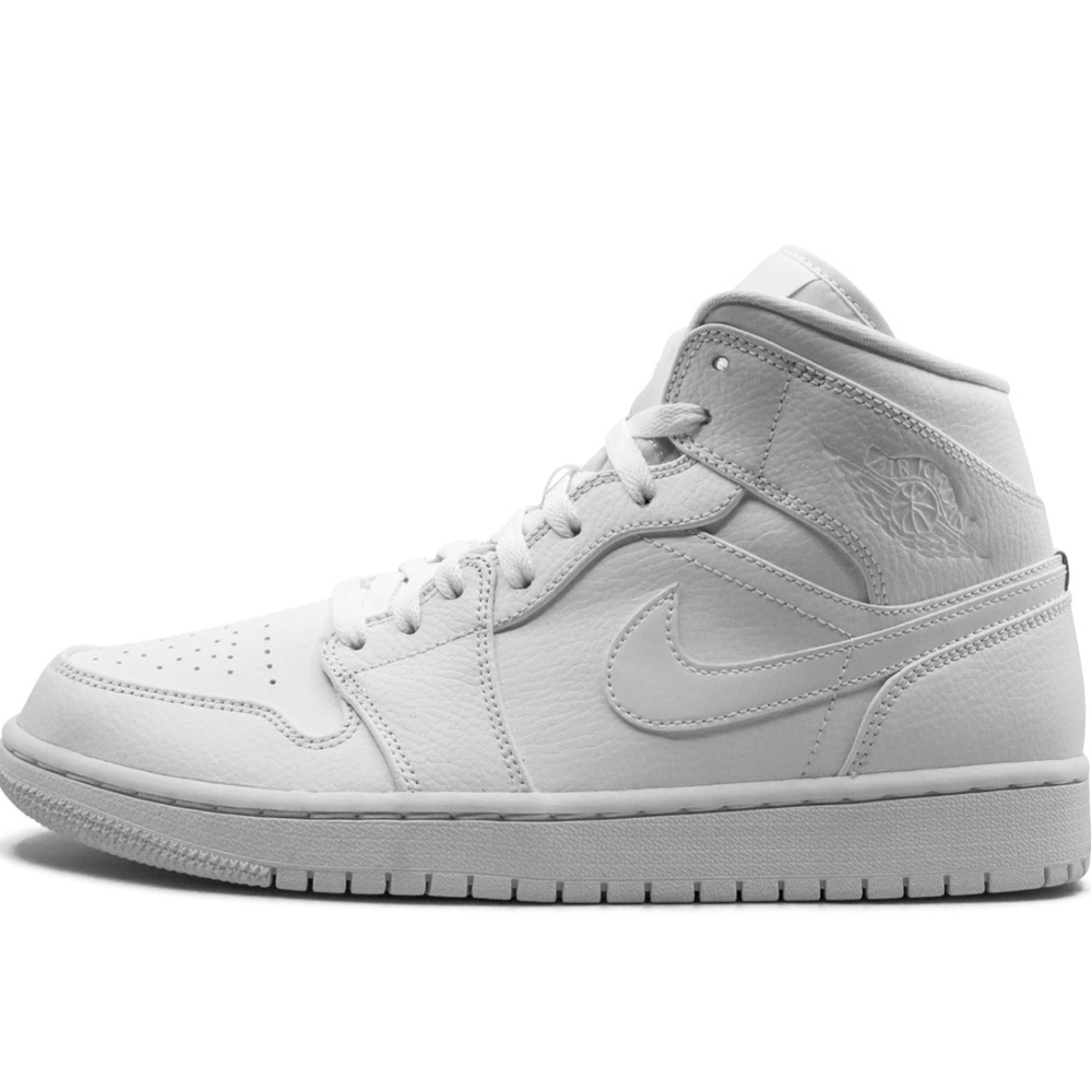 Jordan Mid White Sneakers
